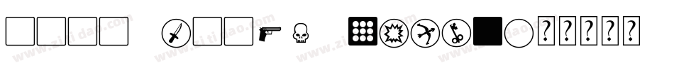 Line Dings (BRK)字体转换